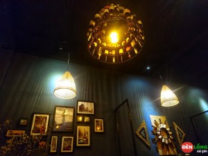 Đèn lồng tre trúc trang trí quán cà phê giá rẻ