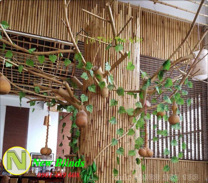 thi công ốp tre trúc hcm